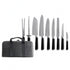 Professionelle Schärfe Kochmesser Set 9-teilig
